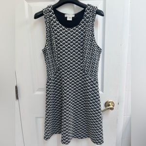Urban outfitters cooperative black and white dress